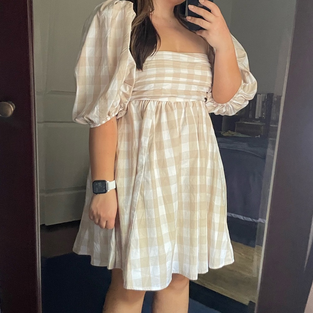 Abercrombie & Fitch Gingham Emerson Dress